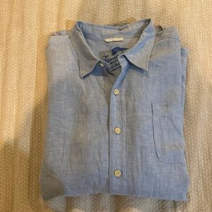 Long sleeve linen tommy Bahama button down XXL